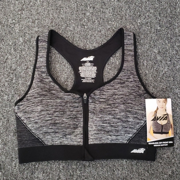 lightly padded sports bra